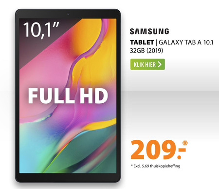 Samsung   tablet folder aanbieding bij  Expert - details