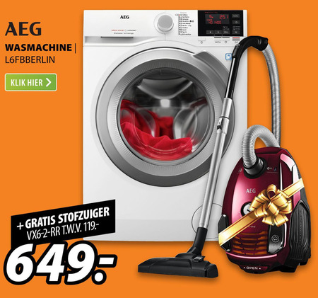 AEG   wasmachine folder aanbieding bij  Expert - details