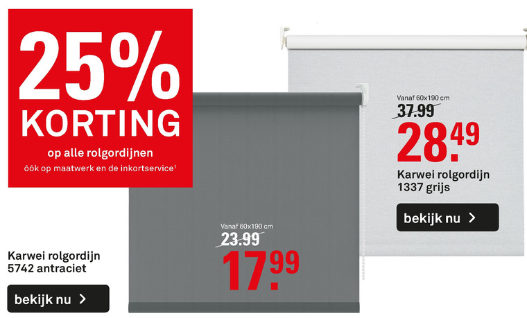 Alle merken   rolgordijn folder aanbieding bij  Karwei - details