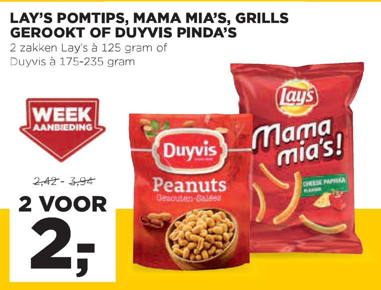 Lays   pindas, zoutje folder aanbieding bij  Jumbo - details