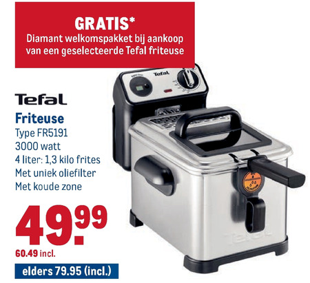 Tefal   friteuse folder aanbieding bij  Makro - details