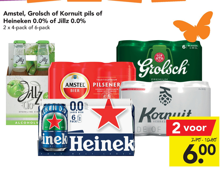 Heineken   appelcider, alcoholvrij bier folder aanbieding bij  Deen - details