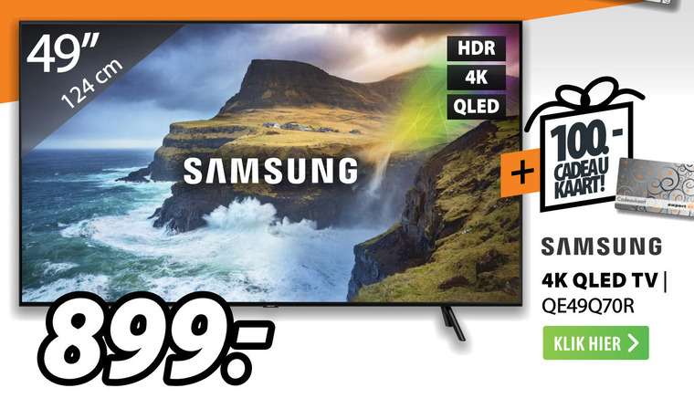 Samsung   4k ultrahd televisies folder aanbieding bij  Expert - details