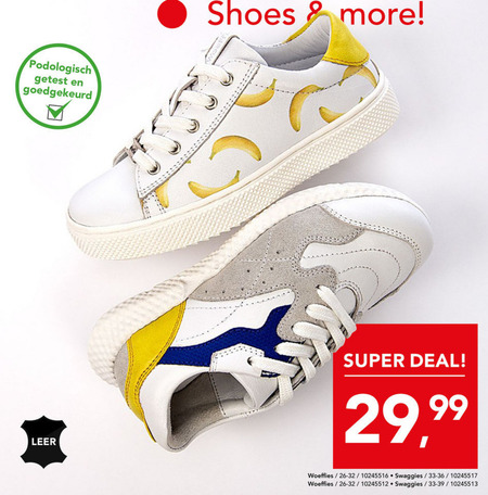 Woeffies   jongens sneakers, meisjes sneakers folder aanbieding bij  Bristol - details