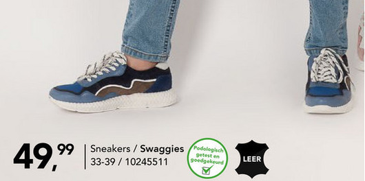 Swaggies   jongens sneakers, meisjes sneakers folder aanbieding bij  Bristol - details