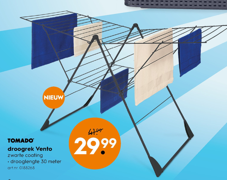 Tomado   droogrek folder aanbieding bij  Blokker - details