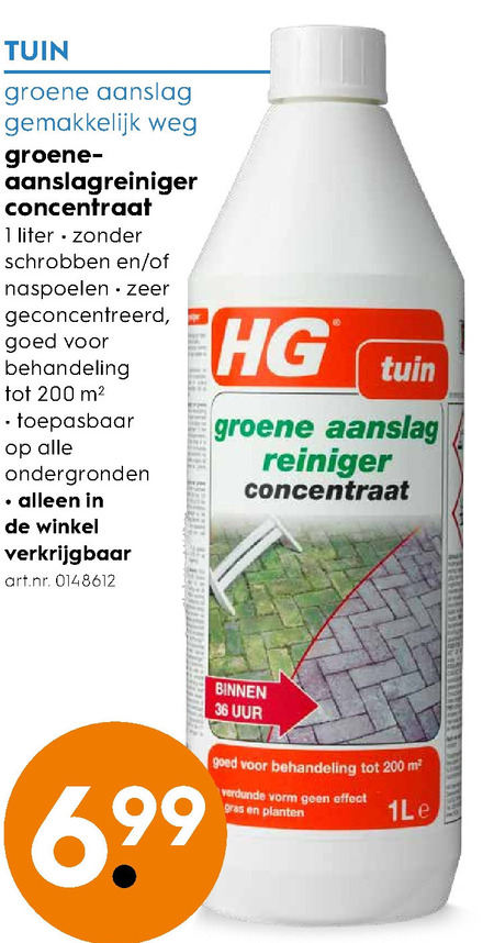 HG   aanslagverwijderaar folder aanbieding bij  Blokker - details