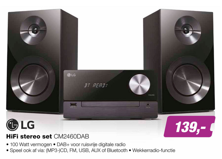 LG   audiosysteem folder aanbieding bij  EP Electronic Partner - details