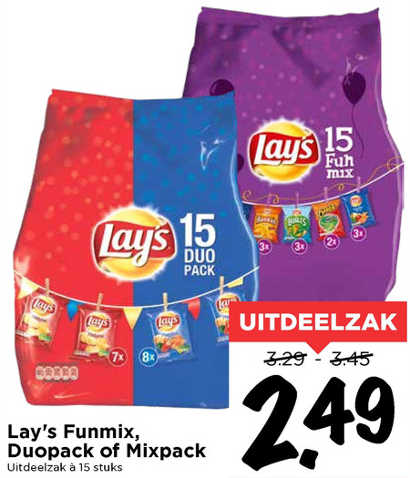 Lays   chips, zoutje folder aanbieding bij  Vomar - details