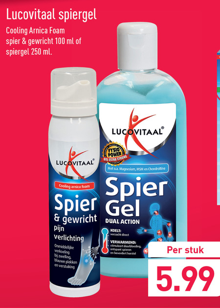 Lucovitaal   spierbalsem folder aanbieding bij  Aldi - details