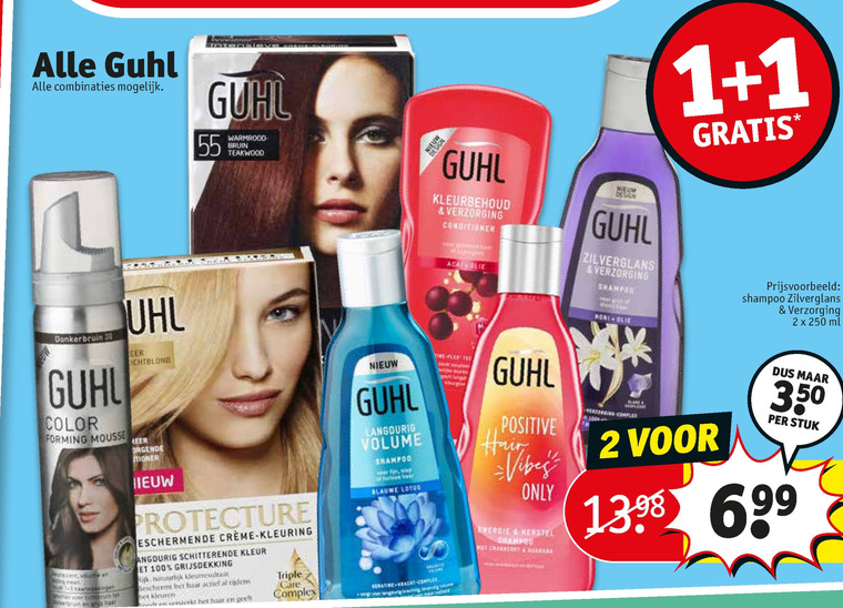 Guhl   haarmasker, haarverzorging folder aanbieding bij  Kruidvat - details