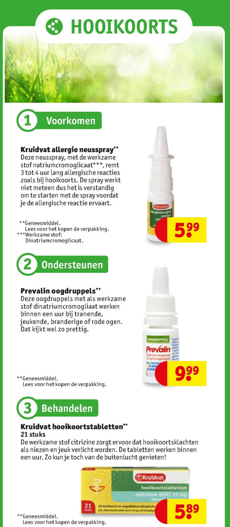 Kruidvat Huismerk   huisapotheek, neusspray folder aanbieding bij  Kruidvat - details