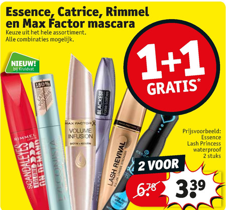 Max Factor   mascara folder aanbieding bij  Kruidvat - details