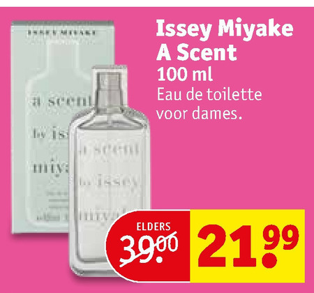 Issey Miyake   eau de toilette folder aanbieding bij  Kruidvat - details