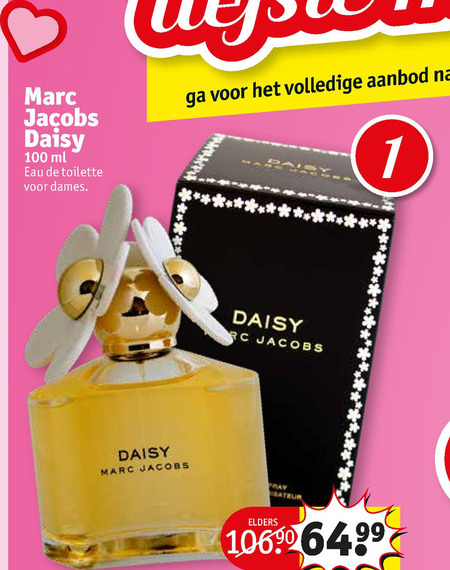 Marc Jacobs   eau de toilette folder aanbieding bij  Kruidvat - details