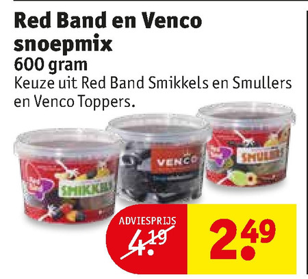 Red Band   drop, snoep folder aanbieding bij  Kruidvat - details