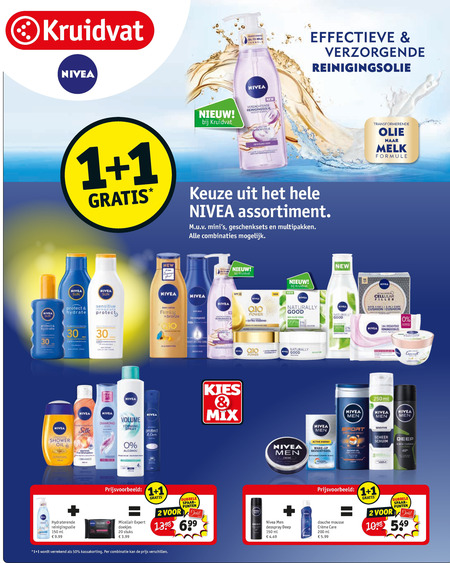 Nivea   dagcreme, heren gezichtsverzorging folder aanbieding bij  Kruidvat - details