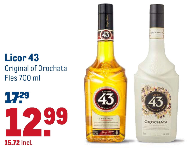 Ademen Afwijzen agitatie Licor 43 likeur folder aanbieding bij Makro - details