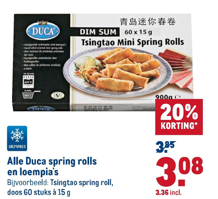 Duca   loempia folder aanbieding bij  Makro - details