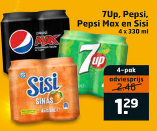 Sisi   cola, frisdrank folder aanbieding bij  Trekpleister - details