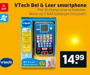 VTech   kindertelefoon folder aanbieding bij  Trekpleister - details