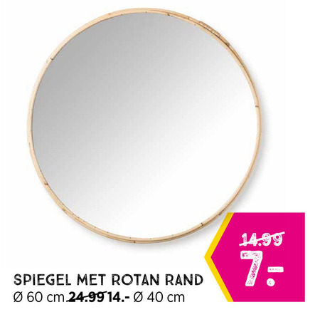 item smal moe spiegel folder aanbieding bij Xenos - details