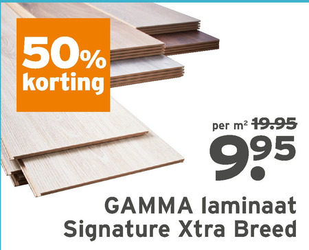 Gamma Huismerk   laminaat folder aanbieding bij  Gamma - details