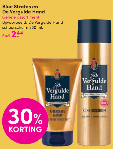 Blue Stratos   scheerschuim, deodorant folder aanbieding bij  D.I.O. Drogist - details