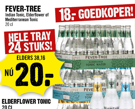 Fever Tree   frisdrank folder aanbieding bij  Dirck III - details