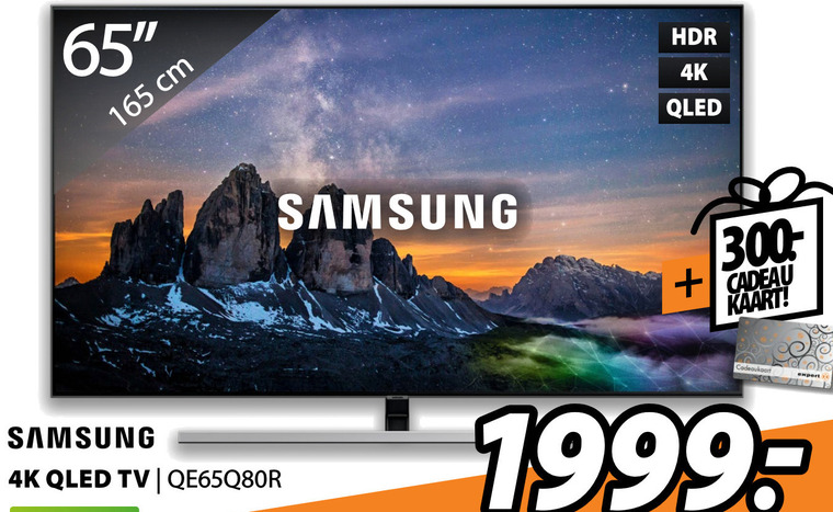 Samsung   4k ultrahd televisies folder aanbieding bij  Expert - details