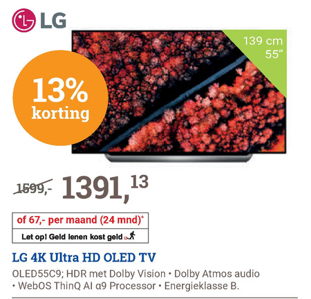 LG   4k ultrahd televisies, oled televisie folder aanbieding bij  BCC - details