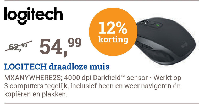 Logitech   muis folder aanbieding bij  BCC - details