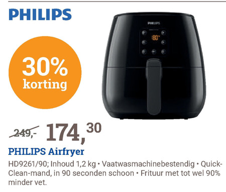 Philips   friteuse folder aanbieding bij  BCC - details