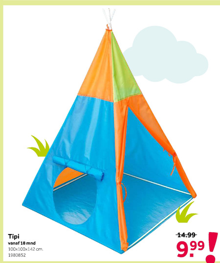 speeltent aanbieding bij Intertoys - details