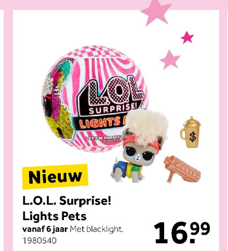 L.O.L. Surprise   poppetjes folder aanbieding bij  Intertoys - details