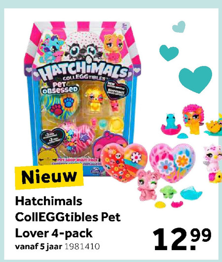 aspect Stationair Door Hatchimals poppetjes folder aanbieding bij Intertoys - details