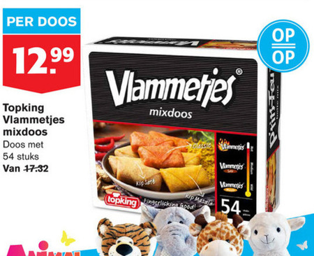 Topking   snack folder aanbieding bij  Hoogvliet - details