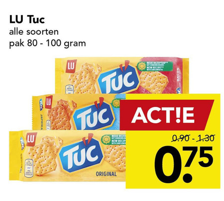 Lu Tuc   zoutje folder aanbieding bij  Deen - details