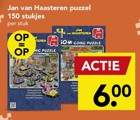 Jumbo   legpuzzel folder aanbieding bij  Deen - details