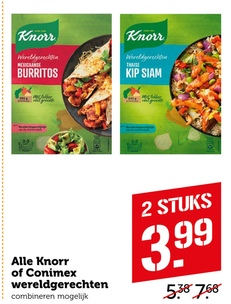 Conimex   maaltijdmix folder aanbieding bij  Coop - details