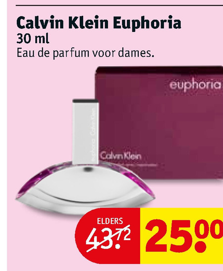 Calvin Klein   eau de parfum folder aanbieding bij  Kruidvat - details