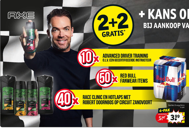 Axe   deodorant, douchegel folder aanbieding bij  Kruidvat - details