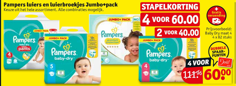 heuvel steek Ontaarden Pampers luierbroekjes, luiers folder aanbieding bij Kruidvat - details