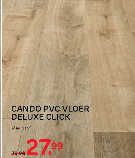 Cando   kunststof vloer folder aanbieding bij  Praxis - details