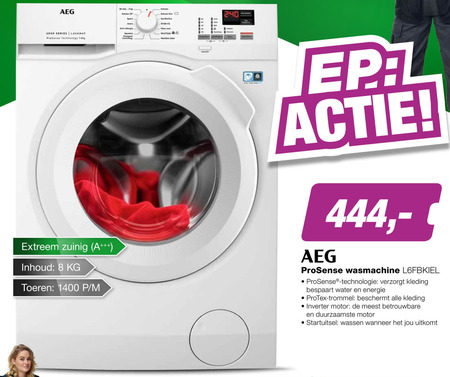 AEG   wasmachine folder aanbieding bij  EP Electronic Partner - details