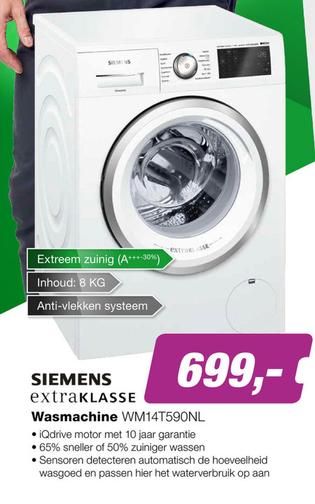 Siemens   wasmachine folder aanbieding bij  EP Electronic Partner - details