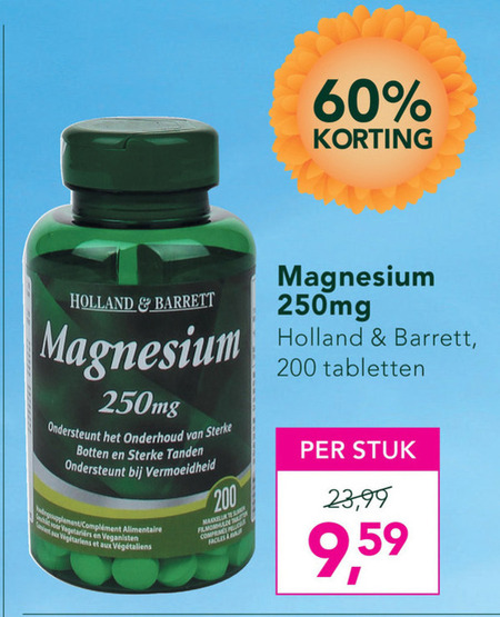 Holland and Barrett   voedingssupplement folder aanbieding bij  Holland & Barrett - details