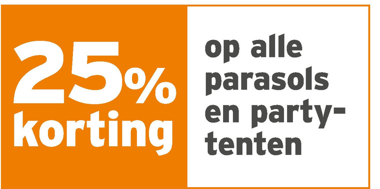 Alle merken   parasol, partytent folder aanbieding bij  Gamma - details