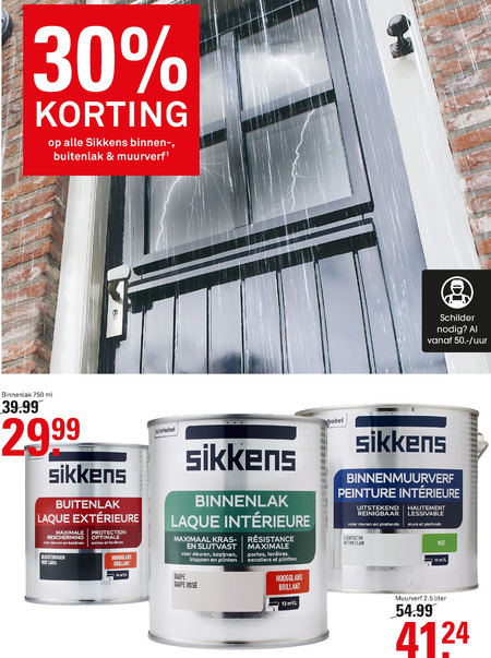 Sikkens   muurverf folder aanbieding bij  Karwei - details