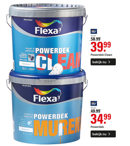 Flexa   muurverf folder aanbieding bij  Karwei - details